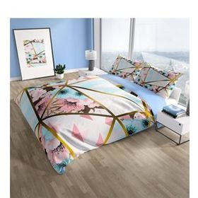 Monohome Cattleya Goldline 3D Pamuk Saten Çift Kişilik Nevresim Takımı