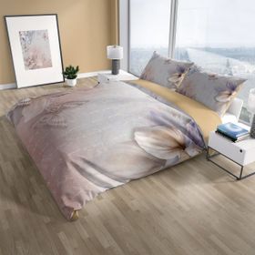 Monohome Cattleya Mariposa 3D Pamuk Saten Çift Kişilik Nevresim Takımı