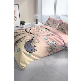 Monohome Cattleya Moon 3D Dijital Baskılı Çift Kişilik Nevresim Takımı