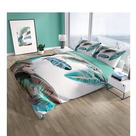 Monohome Cattleya New Feather 3D Pamuk Saten Çift Kişilik Nevresim Takımı