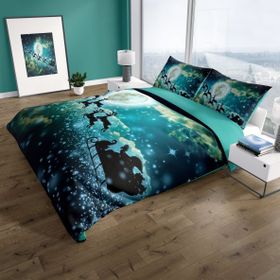 Monohome Cattleya Ny Deer 3d Pamuk Saten Çift Kişilik Nevresim Takımı