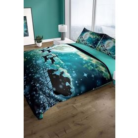 Monohome Cattleya Ny Deer 3d Pamuk Saten Çift Kişilik Nevresim Takımı