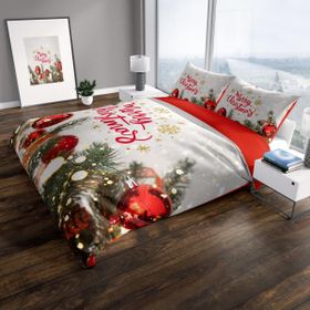 Monohome Cattleya Ny Noel 3d Pamuk Saten Çift Kişilik Nevresim Takımı