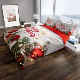 Monohome Cattleya Ny Noel 3d Pamuk Saten Çift Kişilik Nevresim Takımı