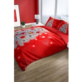 Monohome Cattleya Ny Pine 3d Pamuk Saten Çift Kişilik Nevresim Takımı