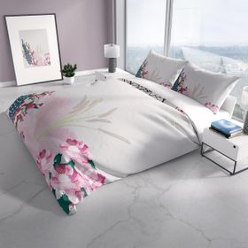 Monohome Cattleya Peacock 3d Pamuk Saten Çift Kişilik Nevresim Takımı