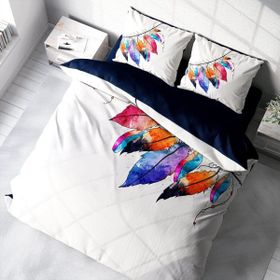 Monohome Cattleya Pinkivy 3d Pamuk Saten Çift Kişilik Nevresim Takımı