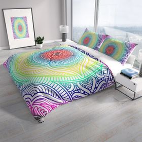 Monohome Cattleya Rainbow 3d Pamuk Saten Çift Kişilik Nevresim Takımı