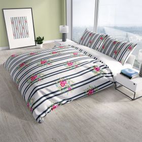 Monohome Cattleya Ribbon 3d Pamuk Saten Çift Kişilik Nevresim Takımı