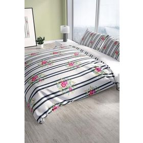 Monohome Cattleya Ribbon 3d Pamuk Saten Çift Kişilik Nevresim Takımı