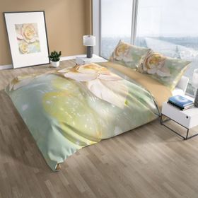 Monohome Cattleya Silvery 3d Pamuk Saten Çift Kişilik Nevresim Takımı