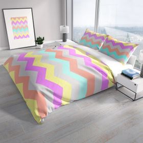Monohome Cattleya Wave 3d Pamuk Saten Çift Kişilik Nevresim Takımı