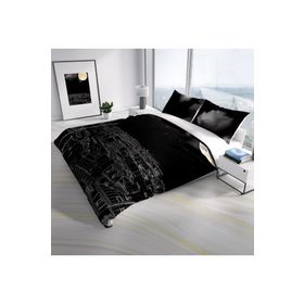 Monohome City 3D Pamuk Saten Çift Kişilik 200x220 cm Nevresim Takımı