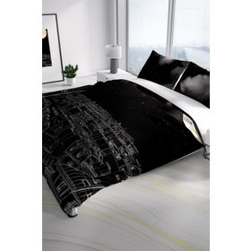 Monohome City 3D Pamuk Saten Çift Kişilik 200x220 cm Nevresim Takımı