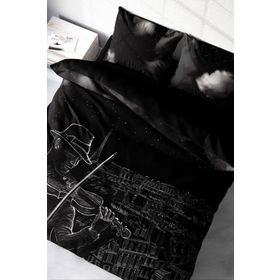 Monohome City 3D Pamuk Saten Çift Kişilik 200x220 cm Nevresim Takımı