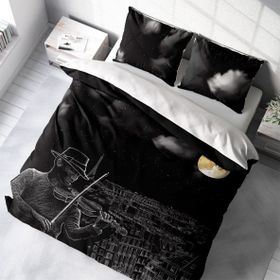 Monohome City 3D Pamuk Saten Çift Kişilik 200x220 cm Nevresim Takımı
