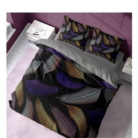 Monohome Color Leaf 3D Pamuk Saten Renkli Çift Kişilik 200x220 cm Nevresim Takımı
