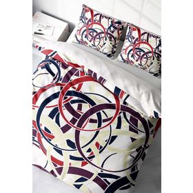 Monohome Colored Rings Modern Renkli Çift Kişilik 200x220 cm Nevresim Takımı