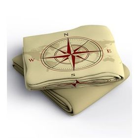 Monohome Compass 3D Pamuk Saten Çift Kişilik 200x220 cm Nevresim Takımı
