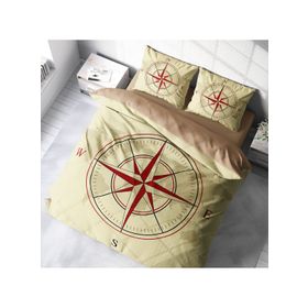 Monohome Compass Klasik Renkli Çift Kişilik 200x220 cm Nevresim Takımı