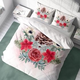 Monohome Cone 3D Renkli Çift Kişilik 200x220 cm Nevresim Takımı