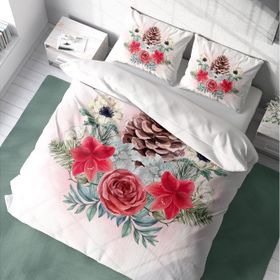Monohome Cone 3D Renkli Çift Kişilik 200x220 cm Nevresim Takımı