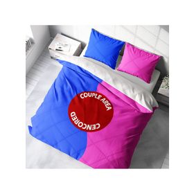 Monohome Couple Area 3D Pamuk Saten Çift Kişilik 200x220 cm Nevresim Takımı