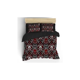 Monohome Damask Klasik Renkli Çift Kişilik 200x220 cm Nevresim Takımı
