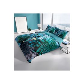 Monohome Deep Akvaryum 3D Renkli Çift Kişilik 200x220 cm Nevresim Takımı