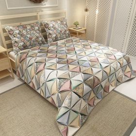 Monohome Deep Triangle Jakar Dokuma Pamuklu 3D Dijital Baskı Pike Takım