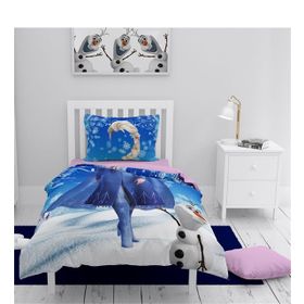 Monohome Elsa 3D Pamuk Saten Renkli Çocuk 160x220 cm Nevresim Takımı