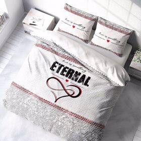 Monohome Eternal 3D Pamuk Saten Çift Kişilik Nevresim Takımı