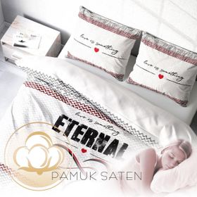 Monohome Eternal 3D Pamuk Saten Çift Kişilik Nevresim Takımı