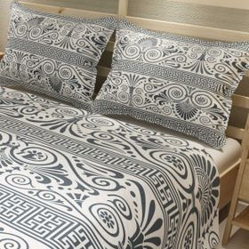 Monohome Ethnic Design Jakar Dokuma Pamuklu 3d Dijital Baskı Pike Takımı