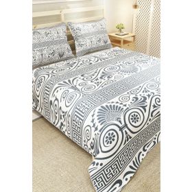 Monohome Ethnic Design Jakar Dokuma Pamuklu 3d Dijital Baskı Pike Takımı
