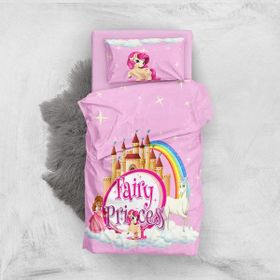 Monohome Fairy Princes 3D Pamuk Saten Bebek Nevresim Takımı