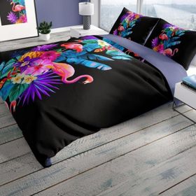Monohome Flamingo 3d Çift Kişilik Nevresim Takım