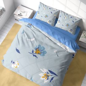 Monohome Flower Dance 3D Pamuk Saten Çift Kişilik 200x220 cm Nevresim Takımı