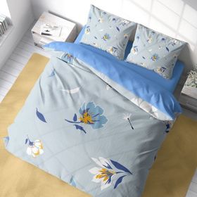 Monohome Flower Dance 3D Pamuk Saten Çift Kişilik 200x220 cm Nevresim Takımı