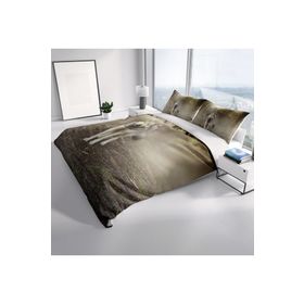 Monohome FluWolf 3D Renkli Çift Kişilik 200x220 cm Nevresim Takımı
