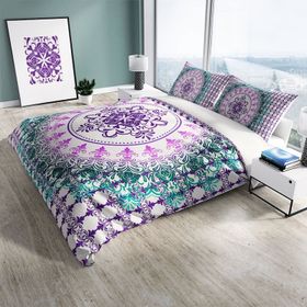 Monohome Focus 3D Pamuk Saten Çift Kişilik 200x220 cm Nevresim Takımı