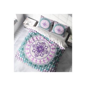Monohome Focus 3D Pamuk Saten Çift Kişilik 200x220 cm Nevresim Takımı