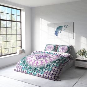 Monohome Focus 3D Pamuk Saten Çift Kişilik 200x220 cm Nevresim Takımı