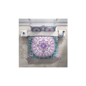 Monohome Focus Klasik Renkli Çift Kişilik 200x220 cm Nevresim Takımı
