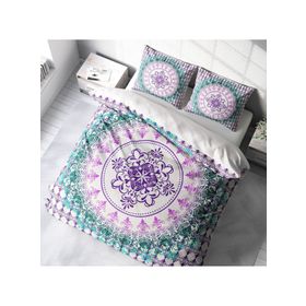 Monohome Focus Klasik Renkli Çift Kişilik 200x220 cm Nevresim Takımı