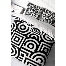 Monohome Geometric Mixed Modern Renkli Çift Kişilik 200x220 cm Nevresim Takımı