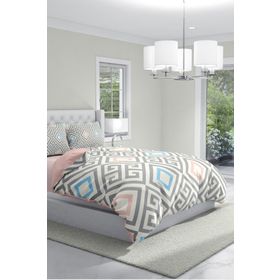 Monohome Geometric Modern Renkli Çift Kişilik 200x220 cm Nevresim Takımı