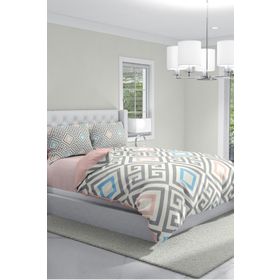 Monohome Geometric Modern Renkli Çift Kişilik 200x220 cm Nevresim Takımı