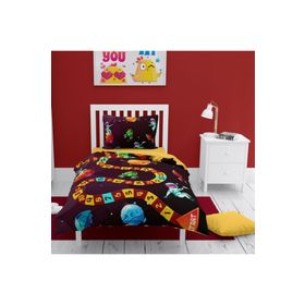 Monohome Gezegen Sayılar 3D Pamuk Saten Renkli Çocuk 160x220 cm Nevresim Takımı