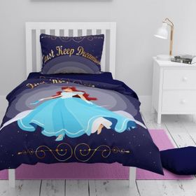 Monohome Girl Dreams 3D Pamuk Saten Renkli Çocuk 160x220 cm Nevresim Takımı